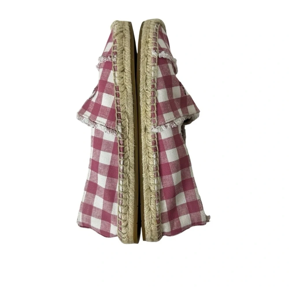 Coach Celina Espadrille With Gingham Print‎ 7.5